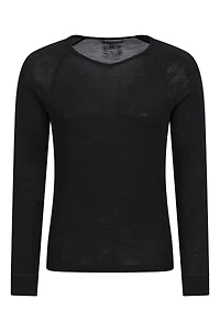 Merino Mens V Neck Base Layer