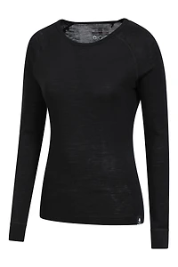 Merino Womens Round Neck Top 2-Pack