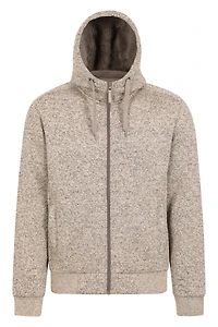 Nevis II Mens Fur Lined Hoodie