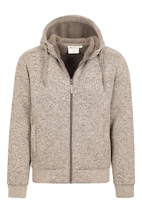 Nevis II Mens Fur Lined Hoodie