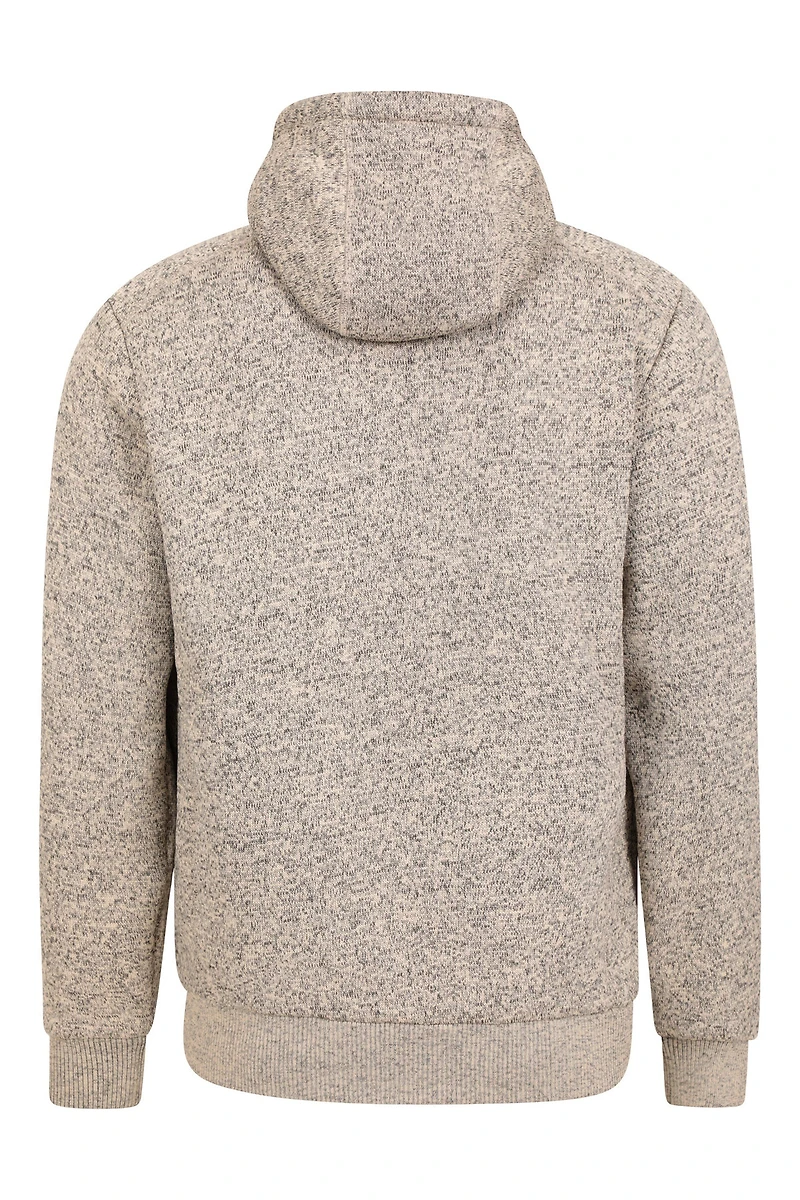 Nevis II Mens Fur Lined Hoodie