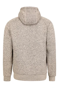 Nevis II Mens Fur Lined Hoodie