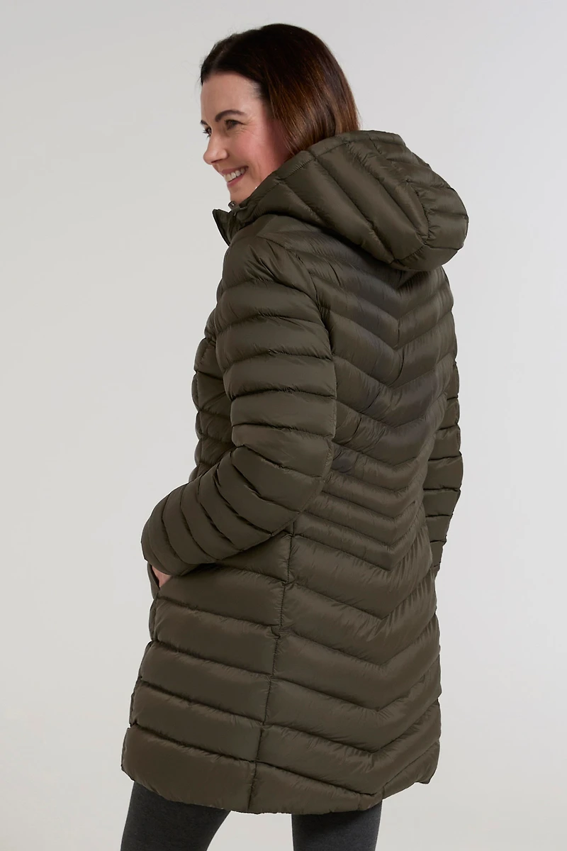 Florence Womens Fur Lined Insulated Jacket