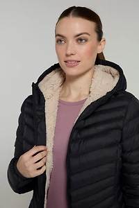 Florence Womens Fur Lined Insulated Jacket