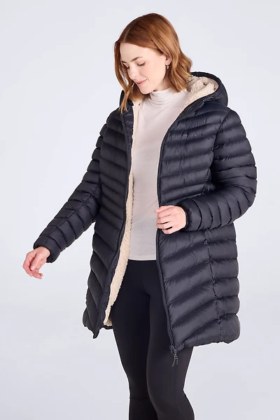 Florence Womens Fur Lined Insulated Jacket