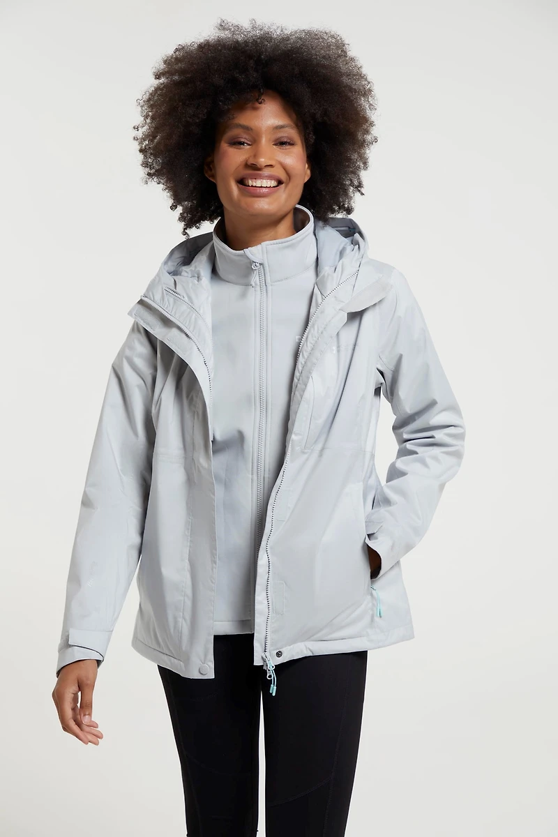 Whirlwind Womens 3 1 Waterproof Jacket