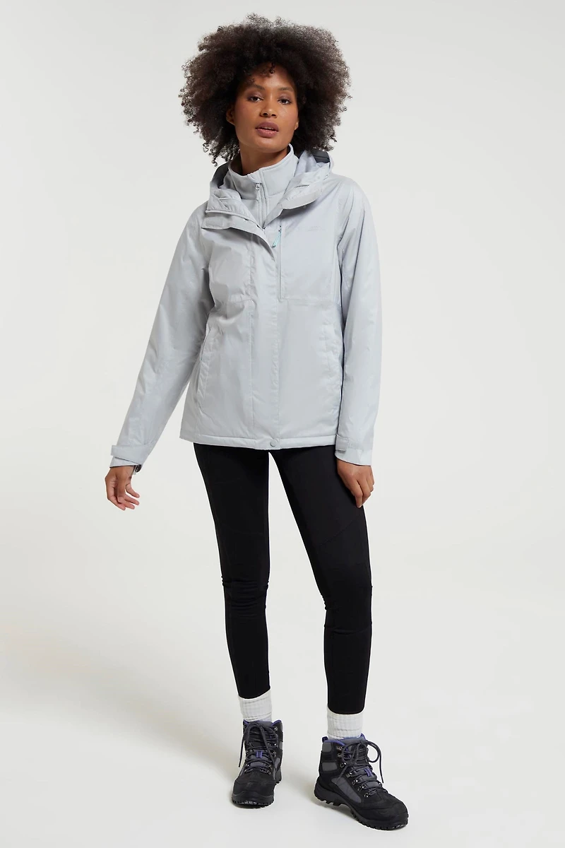 Whirlwind Womens 3 1 Waterproof Jacket