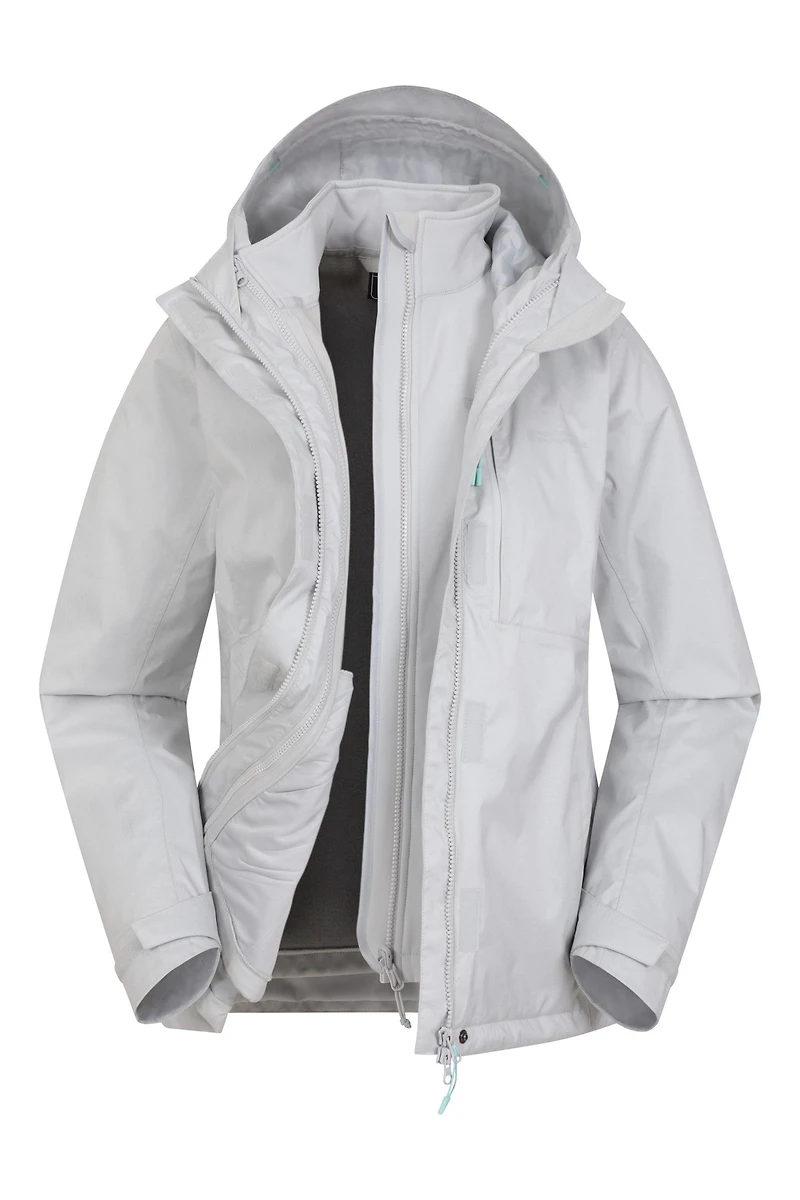 Whirlwind Womens 3 1 Waterproof Jacket