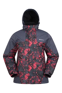 Mens Printed Ski Jacket and Pants Set