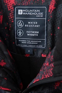 Mens Printed Ski Jacket and Pants Set