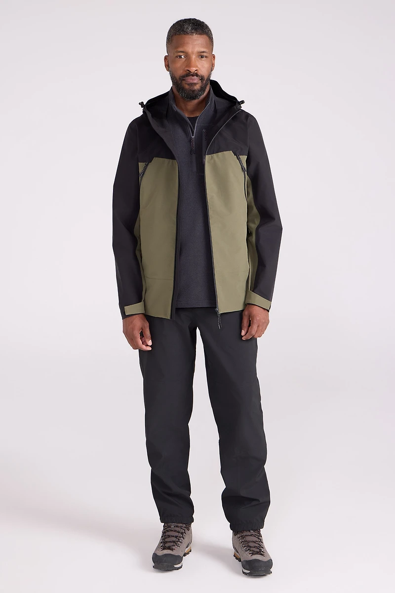 Roam 3 Layer Mens Waterproof Jacket