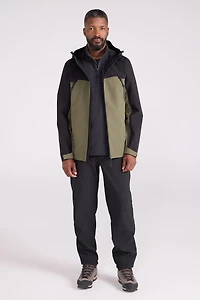 Roam 3 Layer Mens Waterproof Jacket