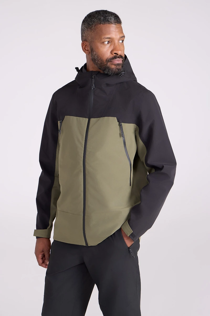 Roam 3 Layer Mens Waterproof Jacket