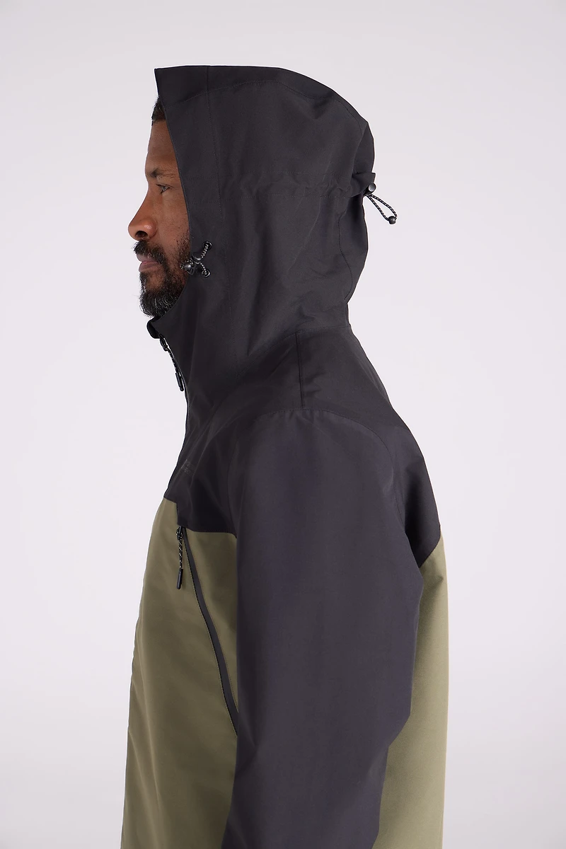 Roam 3 Layer Mens Waterproof Jacket