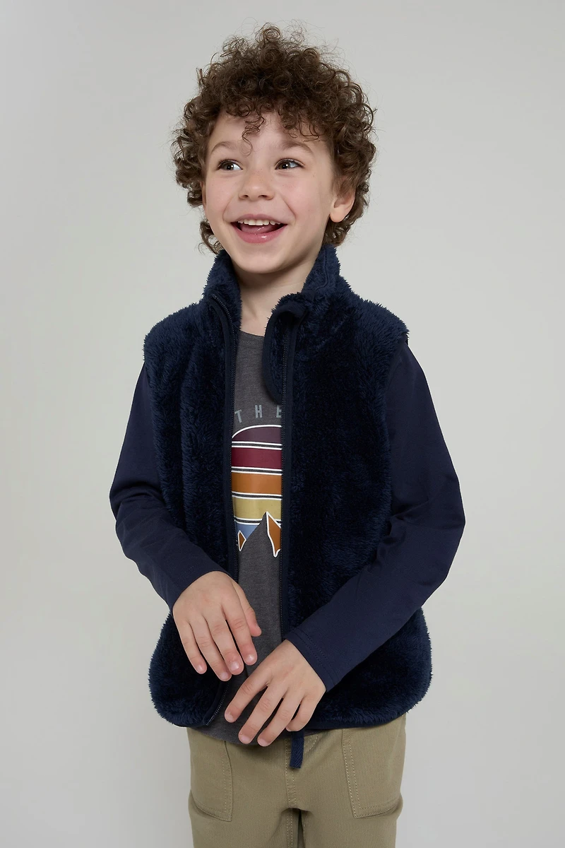 Teddy Kids Fleece Vest
