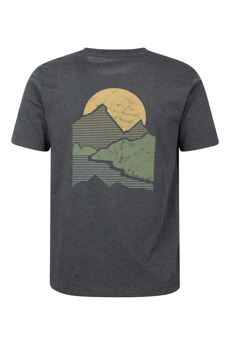 Crest Mountain Mens T-Shirt