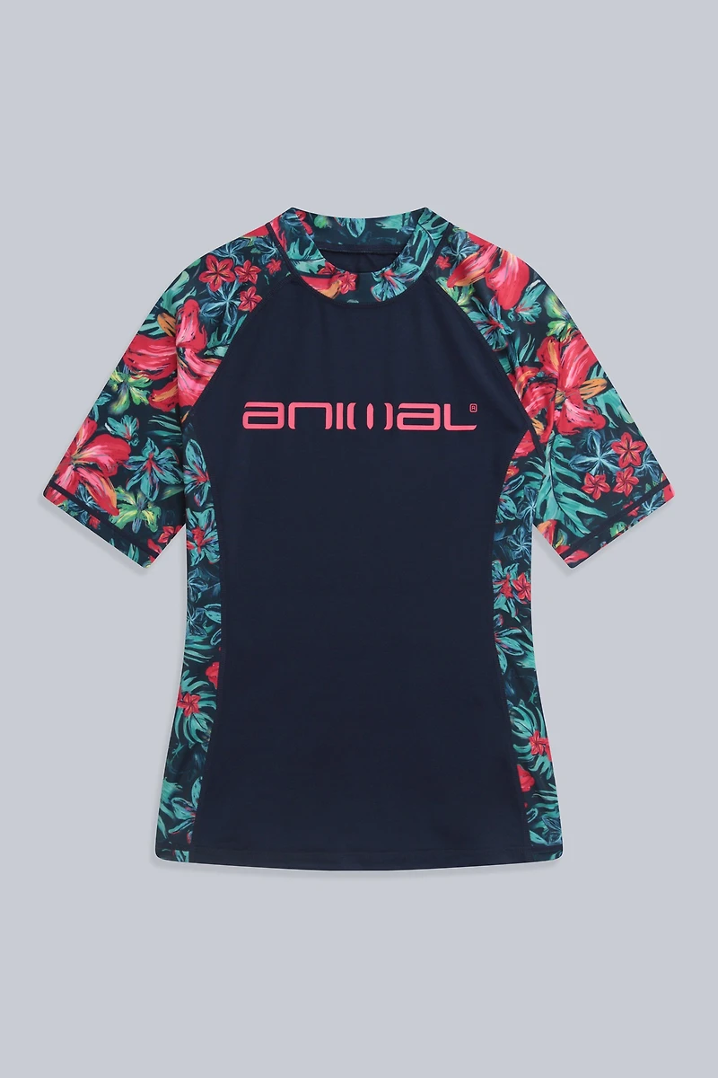Lucie Womens Recycled Rash Guard