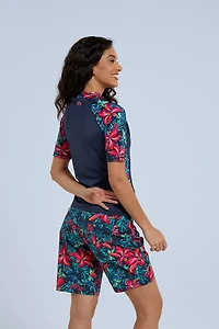 Lucie Womens Recycled Rash Guard