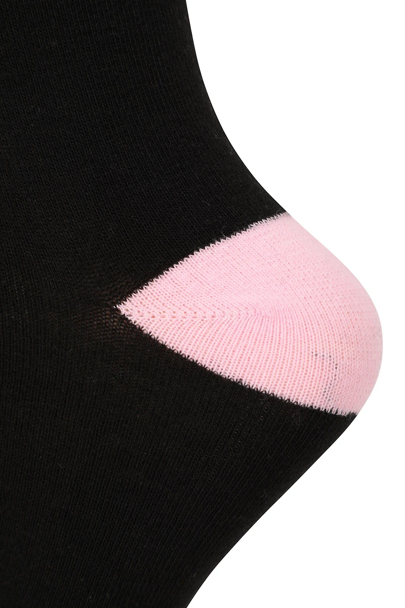 Womens Everyday Mid-Calf Socks with Odour Control 5-Pack