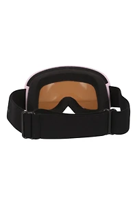 Unisex White Ski Goggles