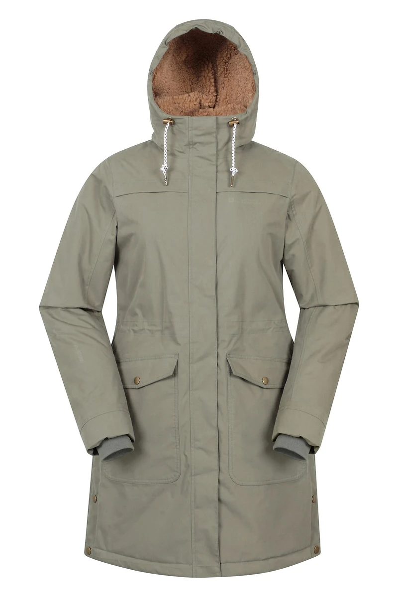 Acorn Womens Sherpa Lined Insulated Waterproof Parka