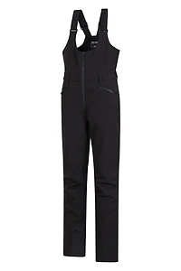 Bib Front Womens Thermal Lined Ski Pants