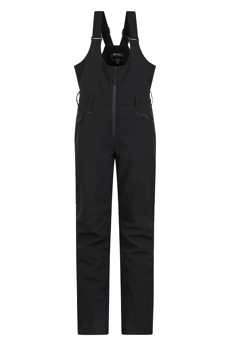 Bib Front Womens Thermal Lined Ski Pants