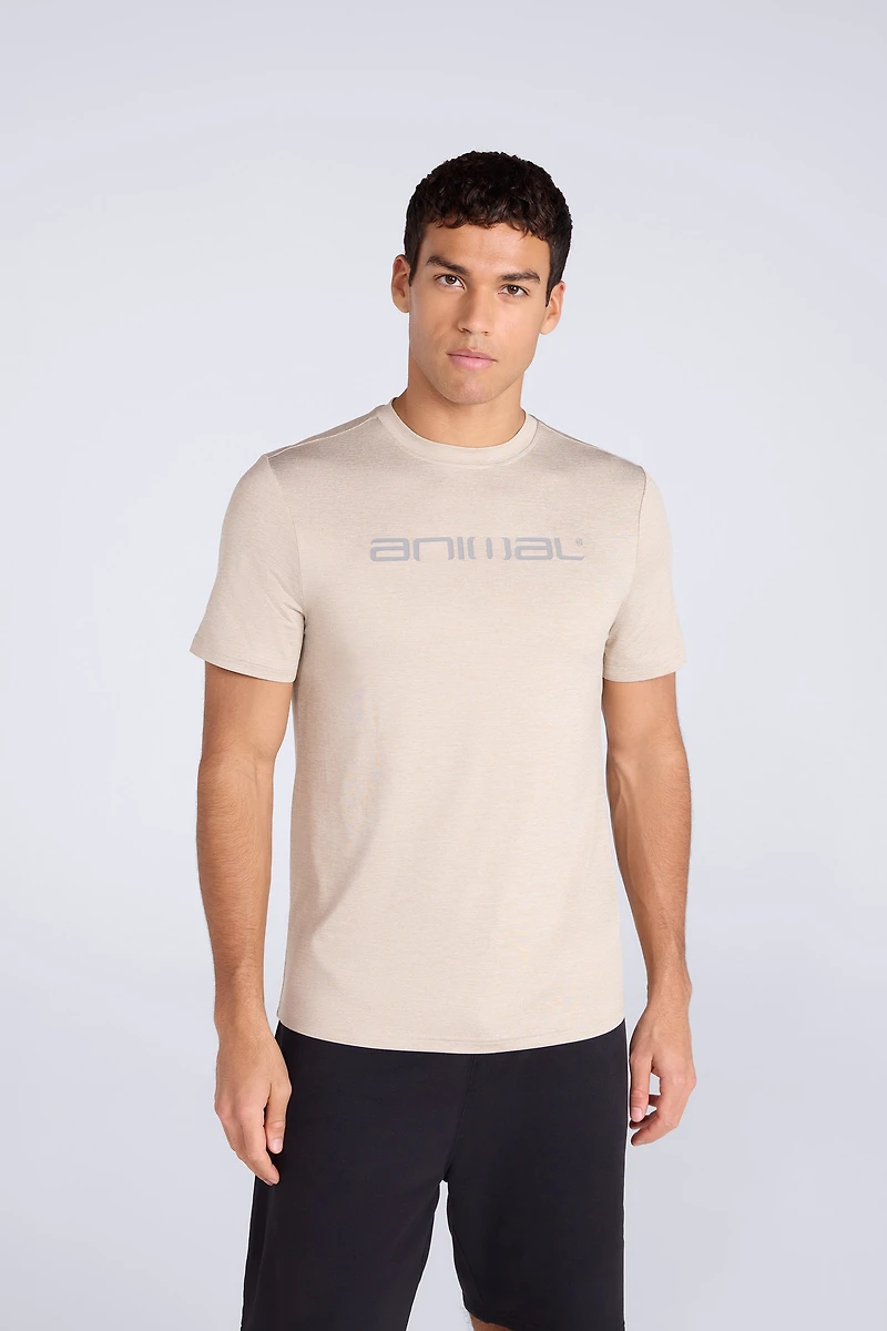 Latero Mens Logo Swim Tee