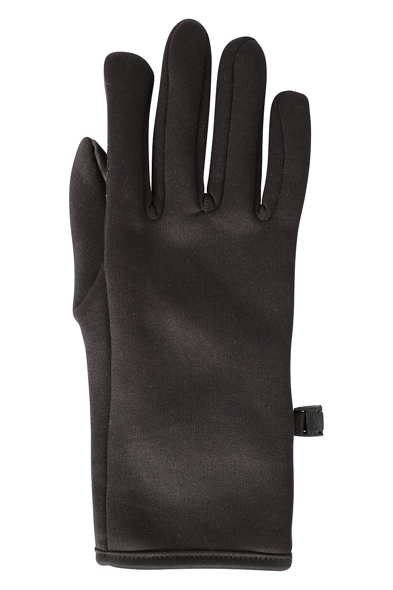 Mens Wind Resistant Fleece Lined Gloves
