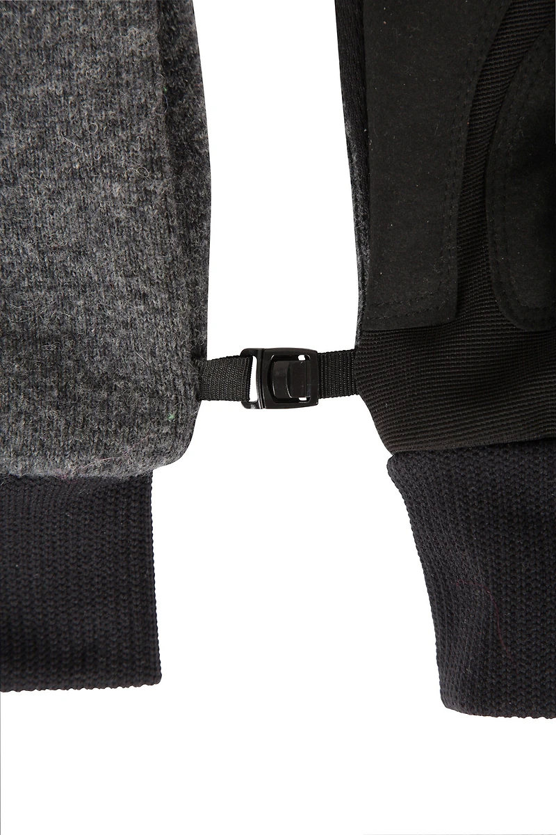 Windproof Fur Lined Mens Thermal Touchscreen Glove
