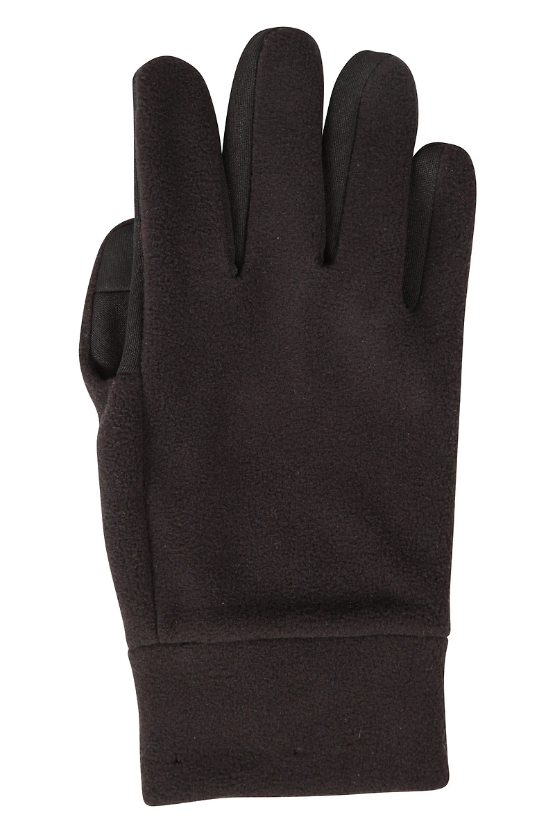Mens Touchscreen Fleece Gloves