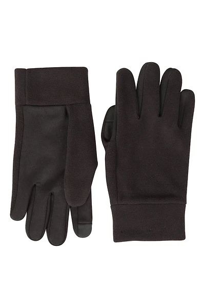 Mens Touchscreen Fleece Gloves