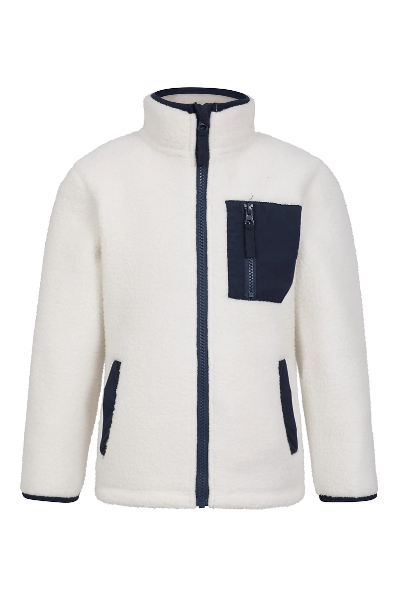 Atlas Kids Full Zip Sherpa Fleece