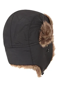 Mens Furry Trapper Hat