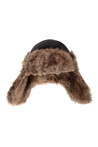 Mens Furry Trapper Hat