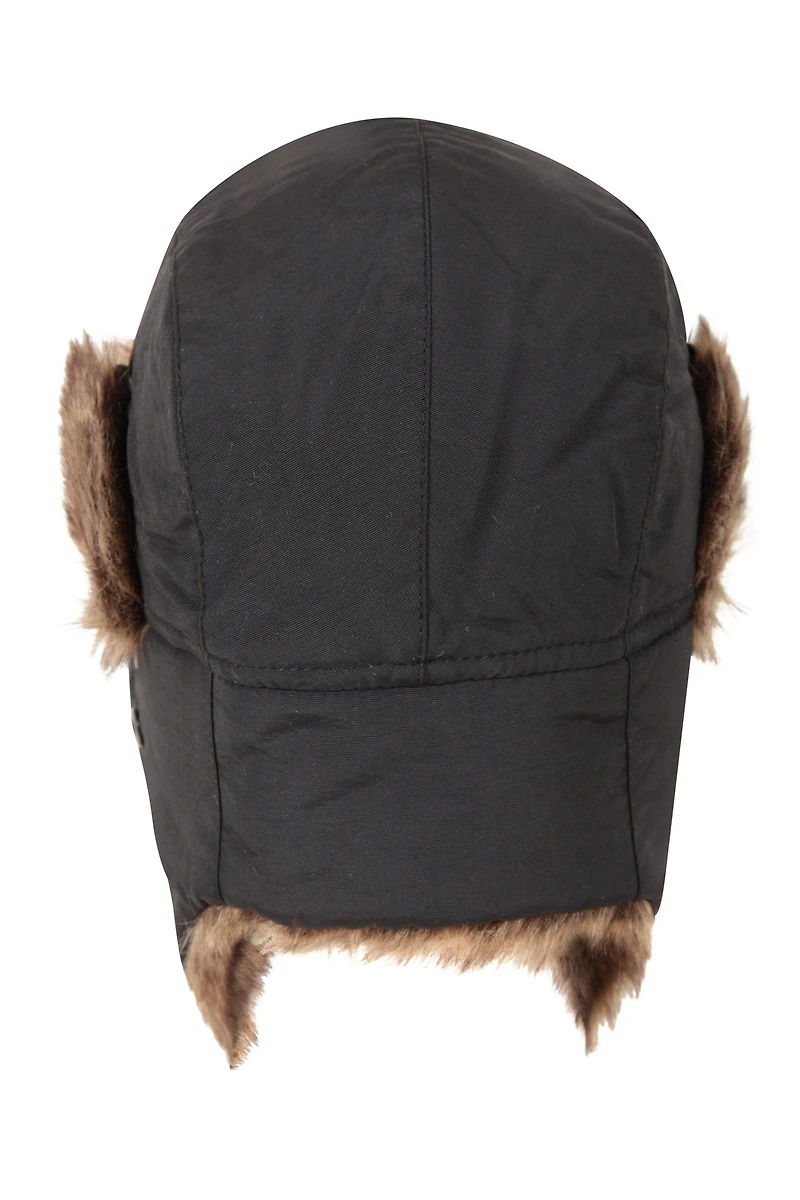 Mens Furry Trapper Hat