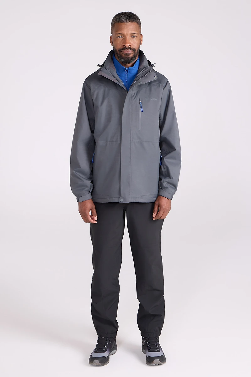 Bracken Extreme Mens 3 1 Waterproof Jacket