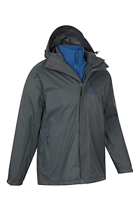 Bracken Extreme Mens 3 1 Waterproof Jacket