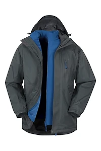 Bracken Extreme Mens 3 1 Waterproof Jacket