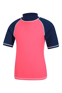 Short Sleeved Kids Rash Guard
