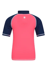 Short Sleeved Kids Rash Guard