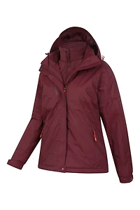 Bracken Extreme Womens 3 1 Waterproof Jacket