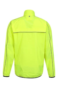 Force Mens Reflective Water-Resistant Running Jacket