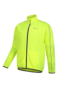 Force Mens Reflective Water-Resistant Running Jacket