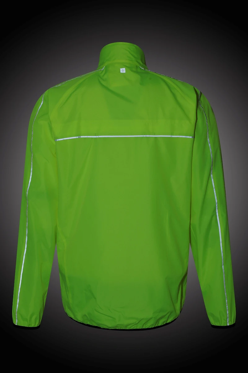 Force Mens Reflective Water-Resistant Running Jacket
