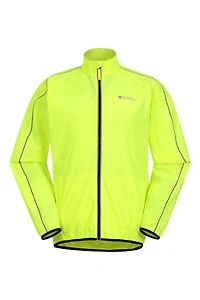 Force Mens Reflective Water-Resistant Running Jacket