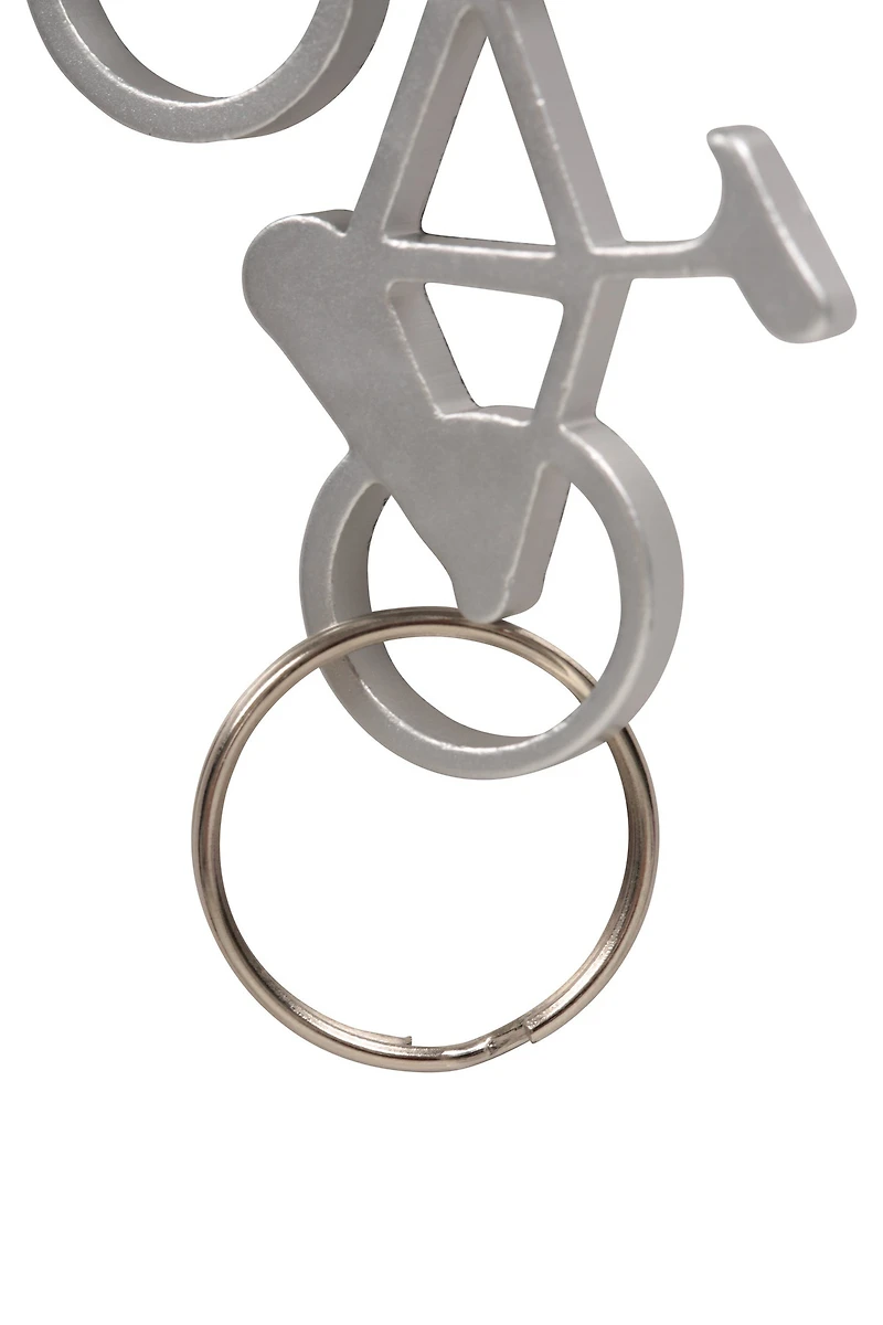 Bicycle Keyring Bottle Opener