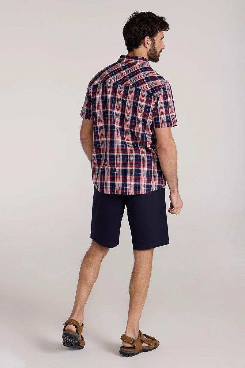 Weekender Mens Short Sleeve Shirt