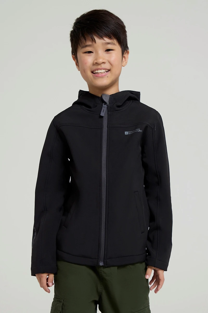 Exodus Kids Water Resistant Softshell Jacket