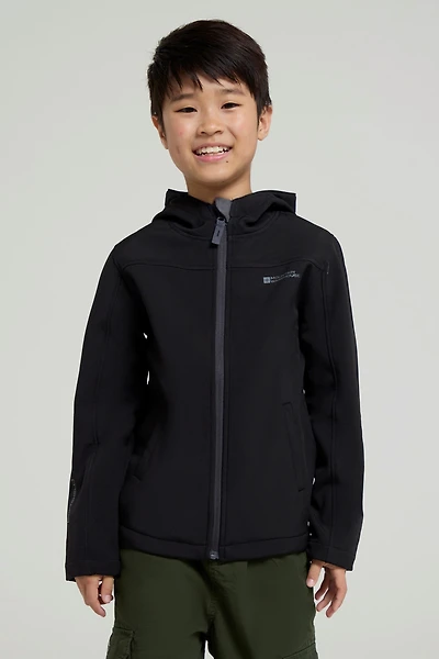 Exodus Kids Water Resistant Softshell Jacket